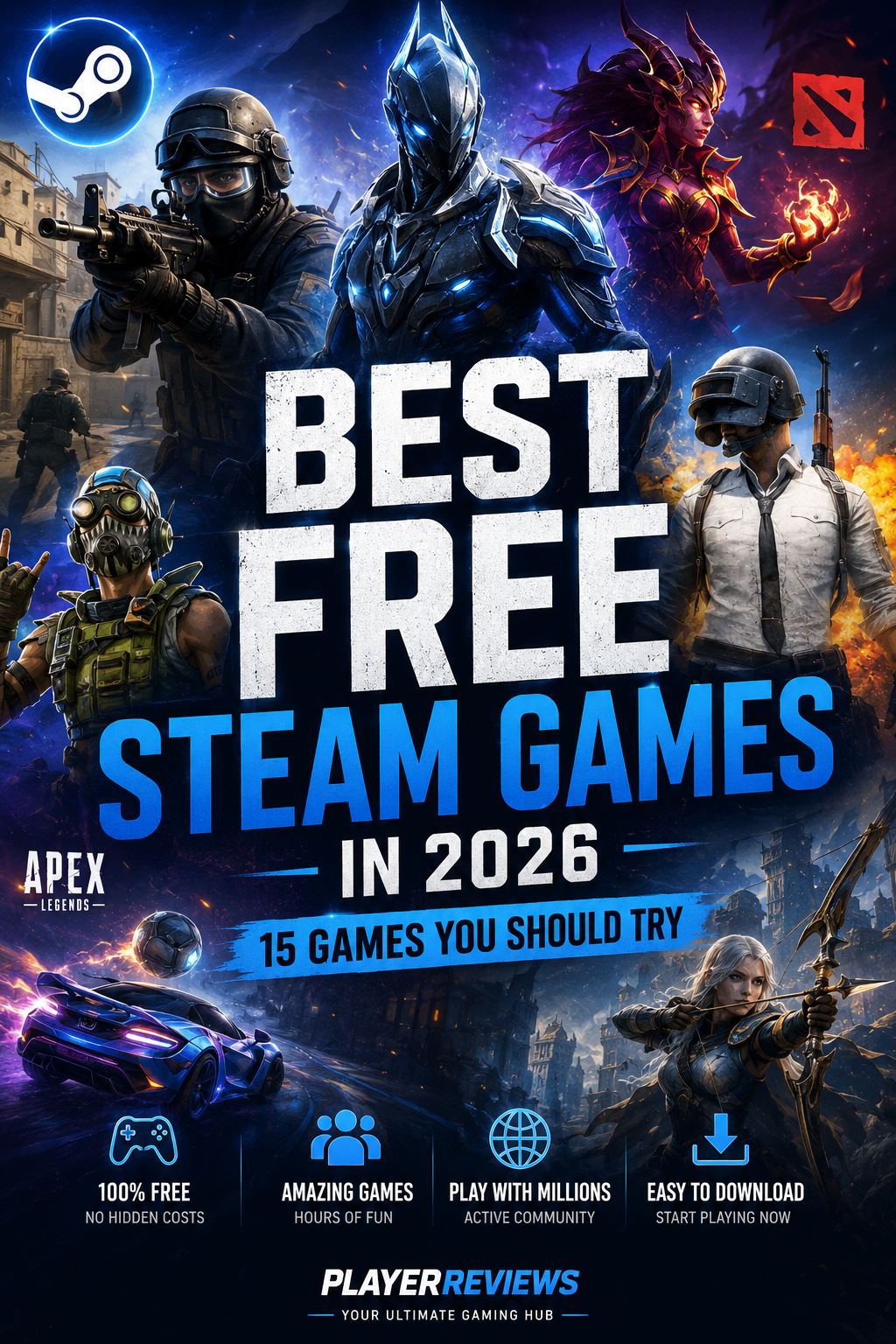 Free Steam Games: 15 Best Games to Play in 2026