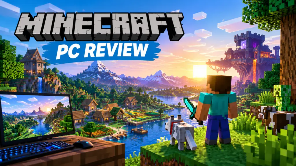 Minecraft PC gameplay and survival world