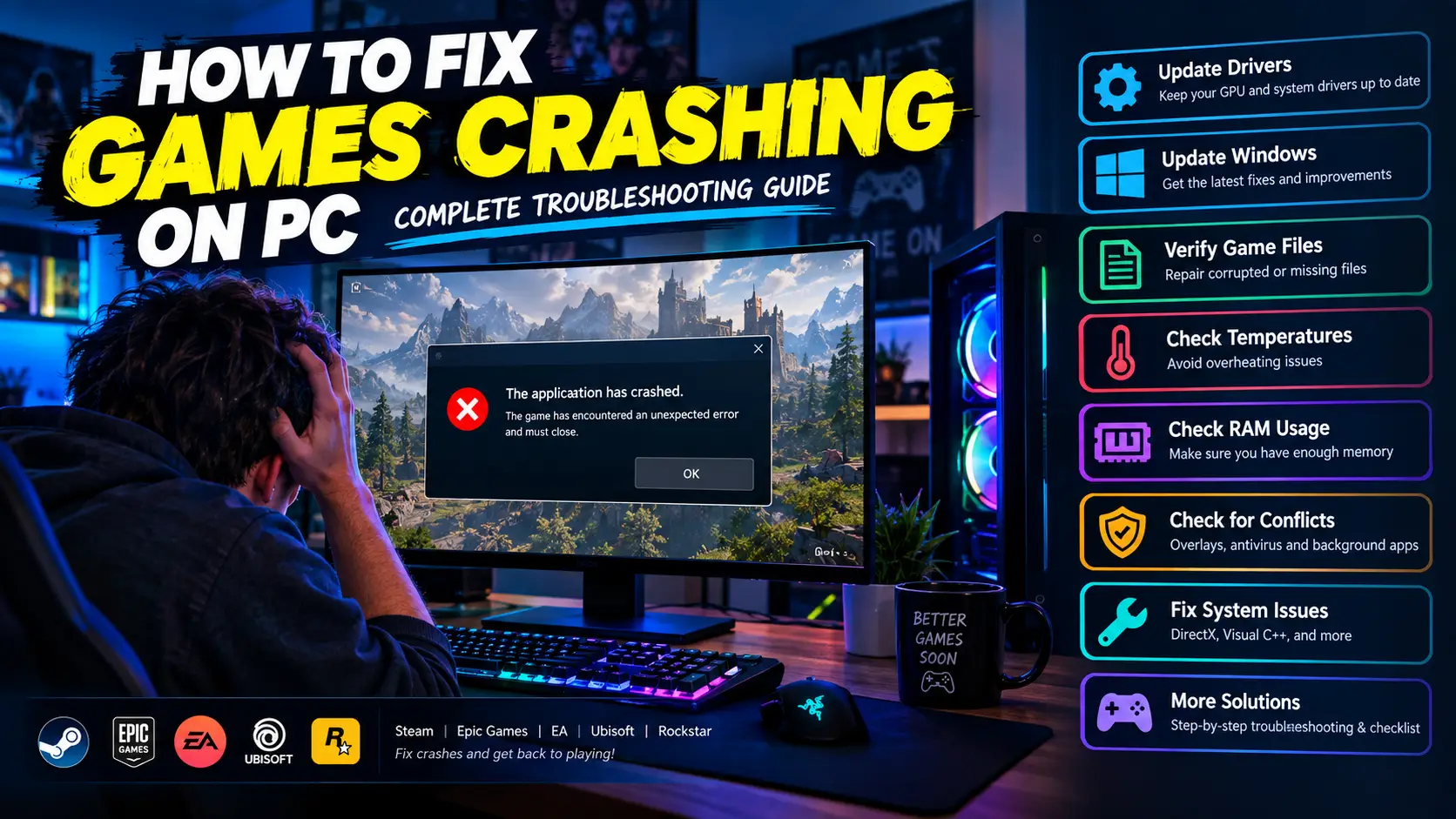 Mastering Game Crash Troubleshooting on PC: A Comprehensive Guide