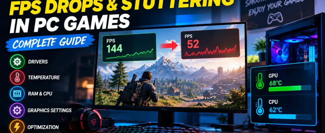 How to Fix FPS Drops and Stuttering in PC Games